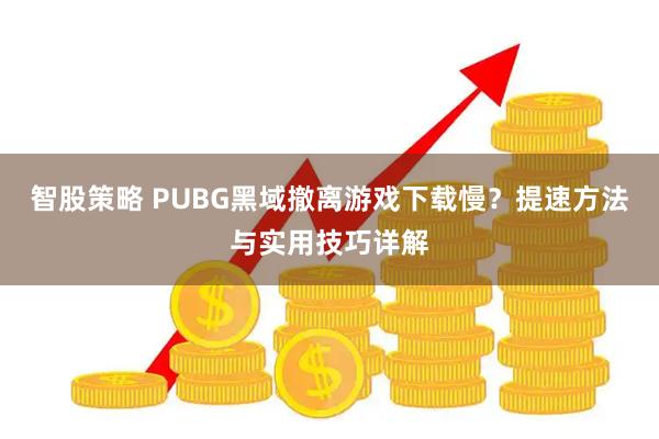 智股策略 PUBG黑域撤离游戏下载慢？提速方法与实用技巧详解