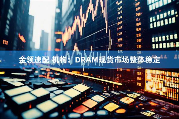 金领速配 机构：DRAM现货市场整体稳定